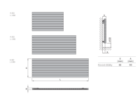 Stripe Horizontal Double Stripe Horizontal Double