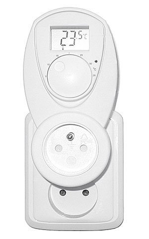 Prostorový zásuvkový termostat