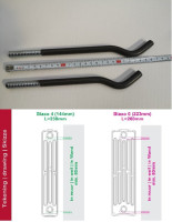 Konzola na zeď pro litinové radiátory