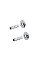 Krycí rozetky Raw Brass