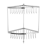 Rohový sprchový koš 2 úrovňový Rohový sprchový koš 2 úrovňový