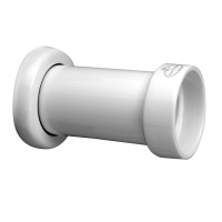 Rovná porcelánová trubice (bílá) Rovná porcelánová trubice (bílá)